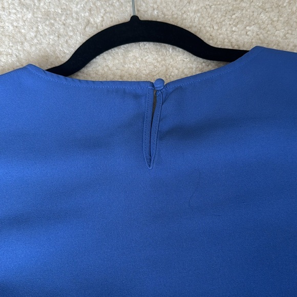J Crew Tailored Blue Blouse - Like New - Picture 5 of 5